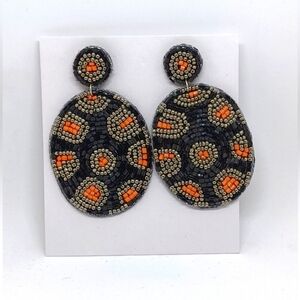 Handcrafted Seed Beeded Earrings